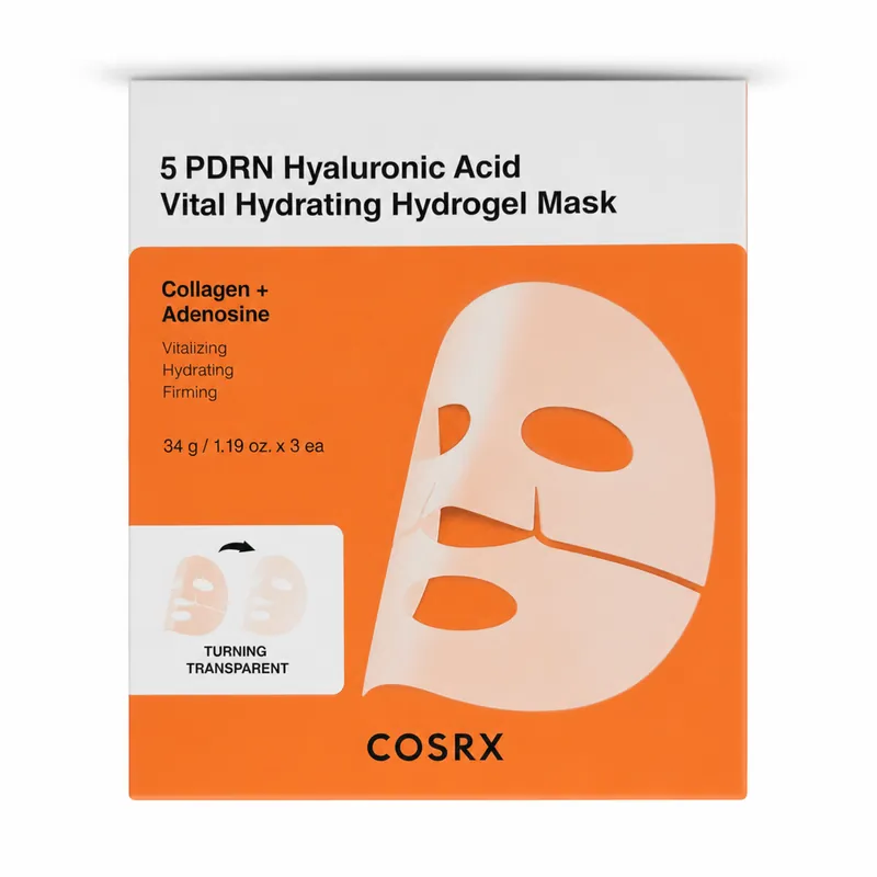 COSRX 5 PDRN Hyaluronic Acid Vital Hydrating Hydrogel Mask