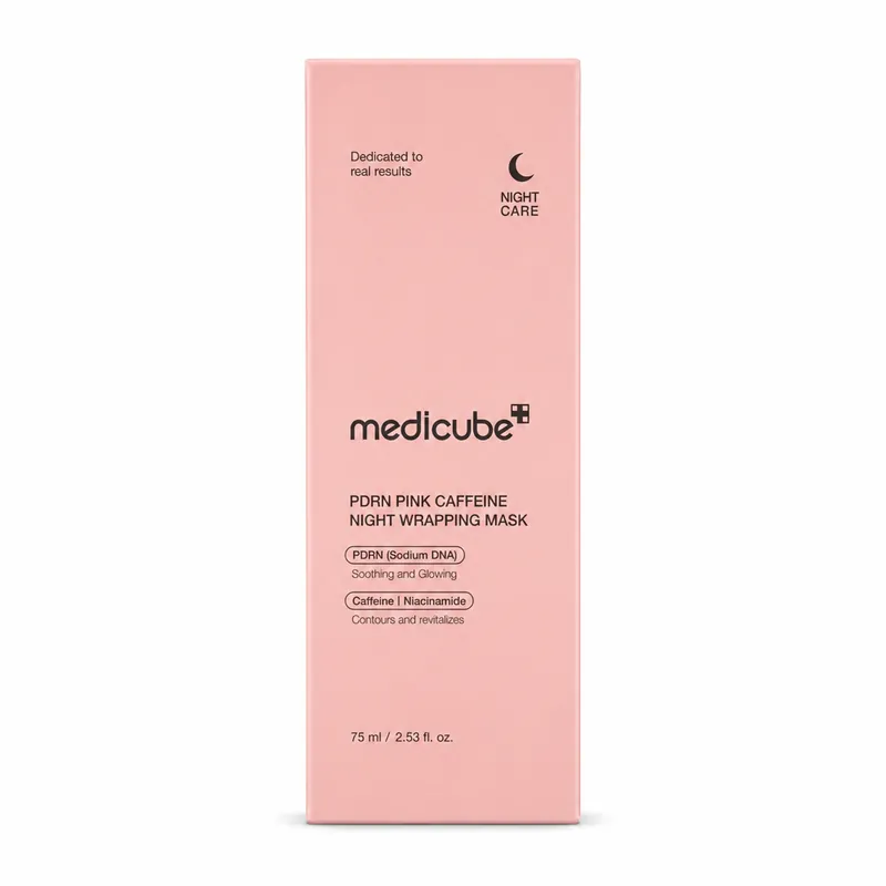 Medicube PDRN Pink Caffeine Night Wrapping Mask 75ml
